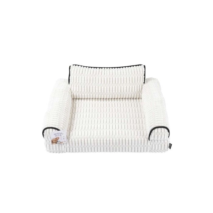 M-Pets Warm Hug Koltuk Yatak (M) White