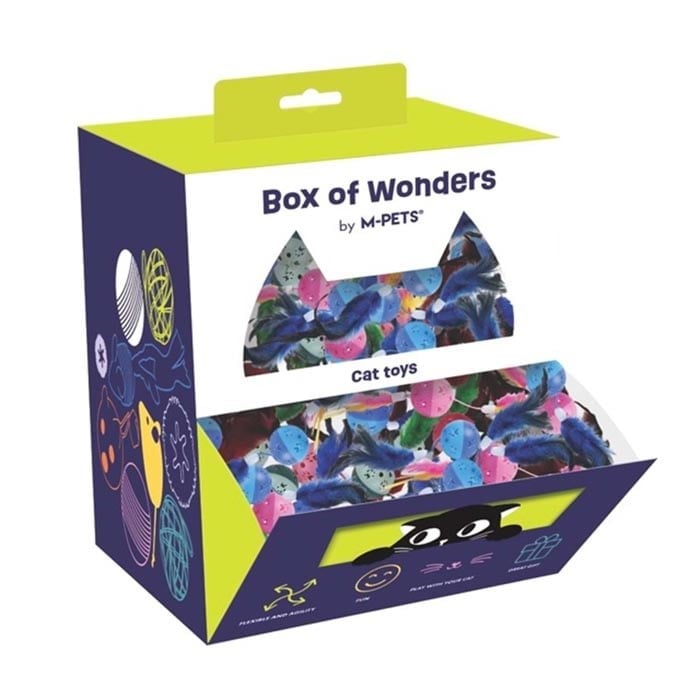 M-Pets Wonders Bell Ball Kedi Oyuncağı 60'lı