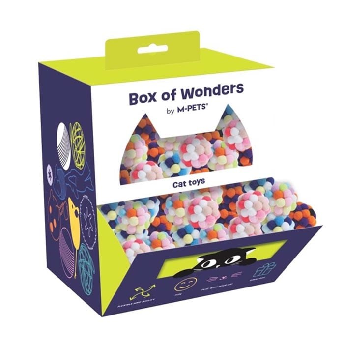 M-Pets Wonders Bubble Ball Kedi Oyuncağı 100'lü