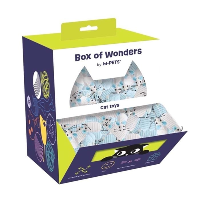 M-Pets Wonders Finn Kedi Oyuncağı 100'lü