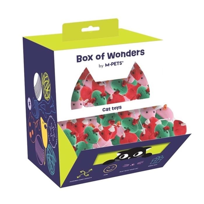 M-Pets Wonders Ollie Kedi Oyuncağı 120'li
