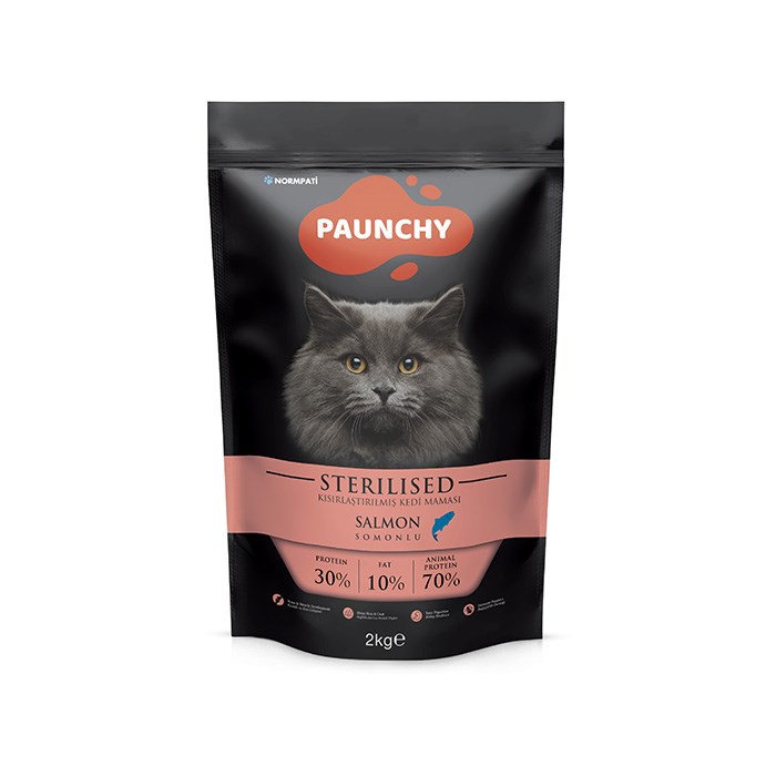 Paunchy Kedi Kısır 2 kg Somonlu