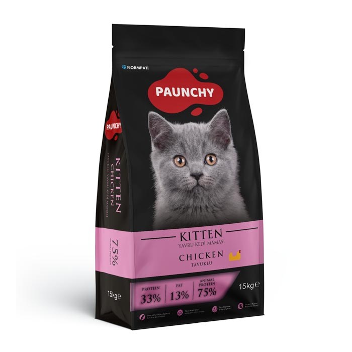 Paunchy Kedi Yavru 15kg Tavuklu
