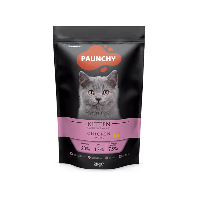 Paunchy Kedi Yavru 2 kg Tavuklu