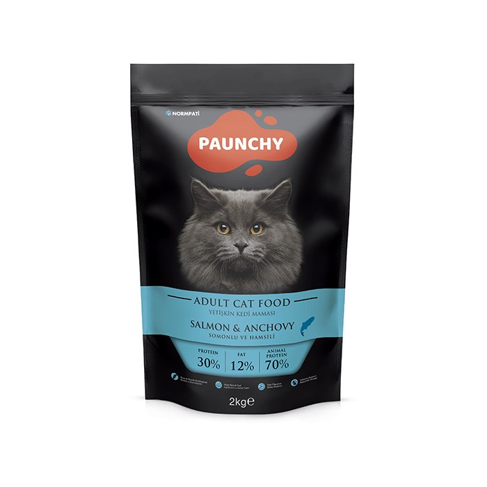 Paunchy Kedi Yetişkin 2 kg Somonlu