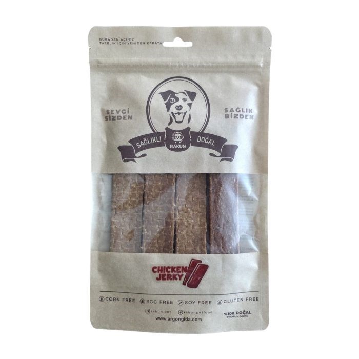 Rakun Jerky Tavuk Etli 100gr