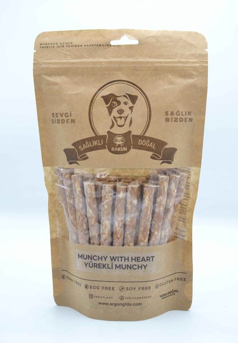 Rakun Munchy Yürekli 12cm 40'lı