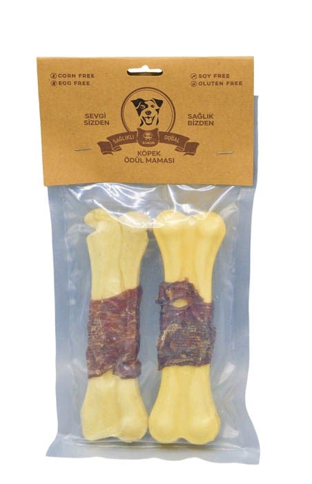 Rakun Pres Kemik Dana Etli 12,5cm 2'li