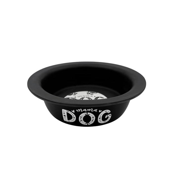 Sampaws 520 Ml Kedi ve Köpek Mama Kabı Siyah