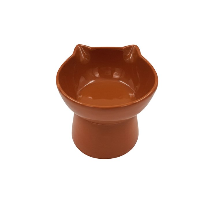 Sampaws Opak Ayaklı Kedi Figürlü Su Kabı Turuncu