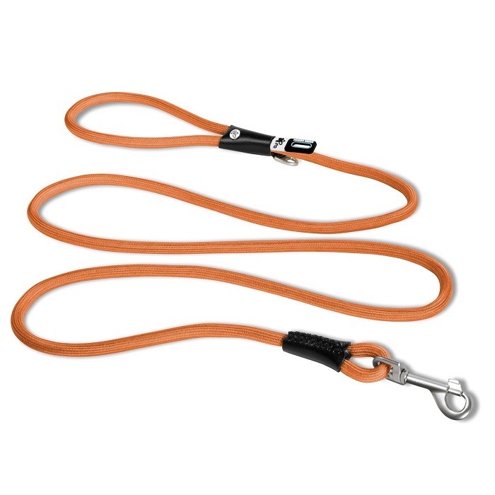 SU2612-CURLI STRETCH COMFORT LEASH ORANGE L