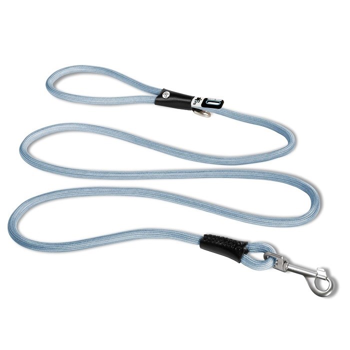 SU2621-CURLI STRETCH COMFORT LEASH SKYBLUE M