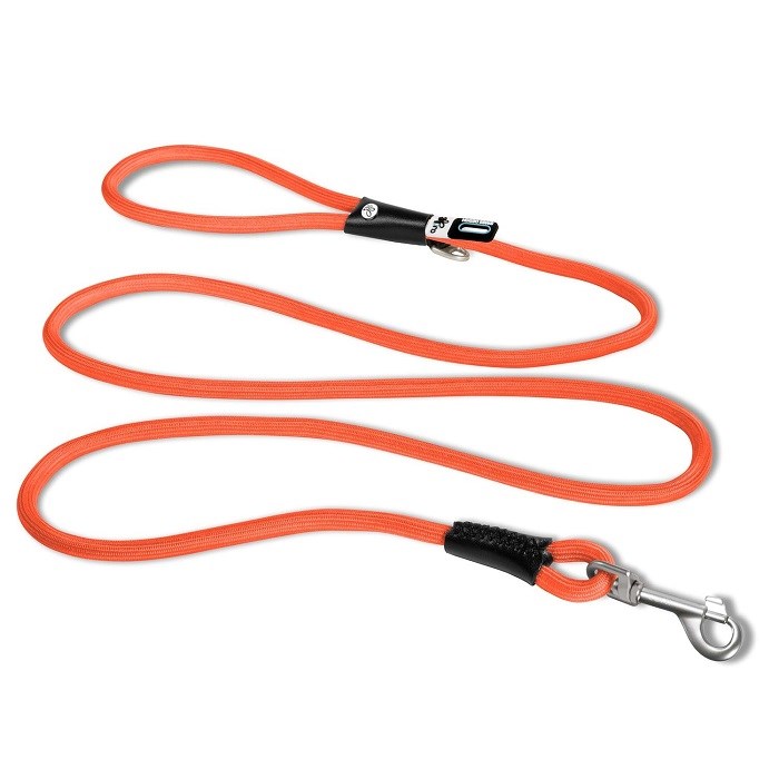 SU2880-CURLI STRETCH COMFORT LEASH SUN ORANGE L