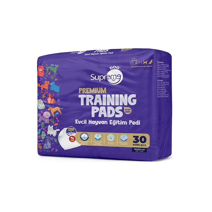 Supreme Dog Premium Hayvan Eğitim Pedi 30'lu