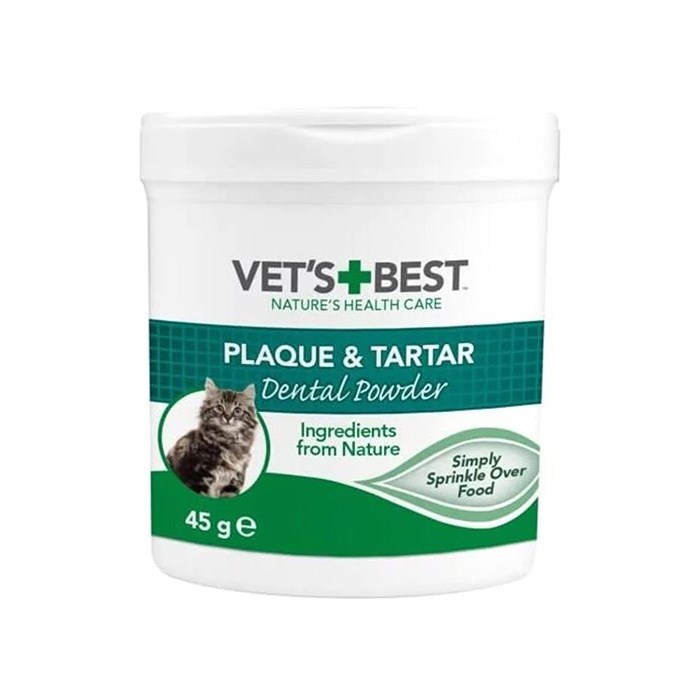 Vet's Best Kediler için Ağız Bakım Tozu