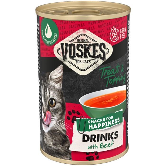 Voskes 135 Ml Biftekli Kedi Çorbası