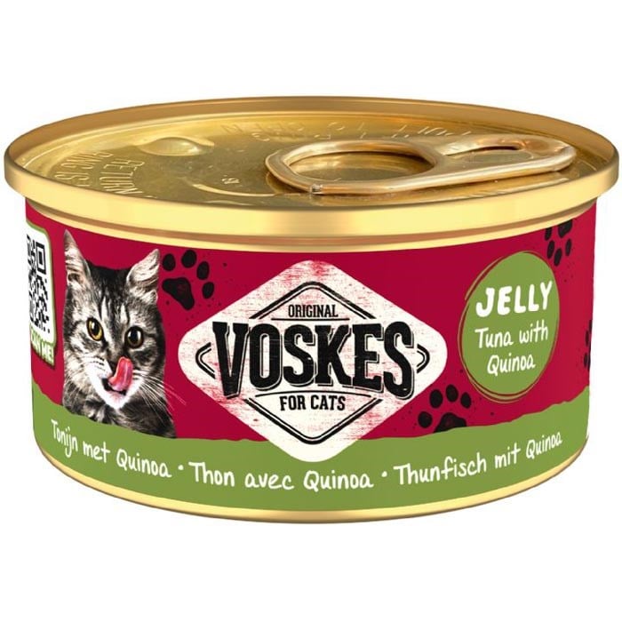 Voskes 85 Gr Ton Balığı ve Kinoa Kedi Konserve