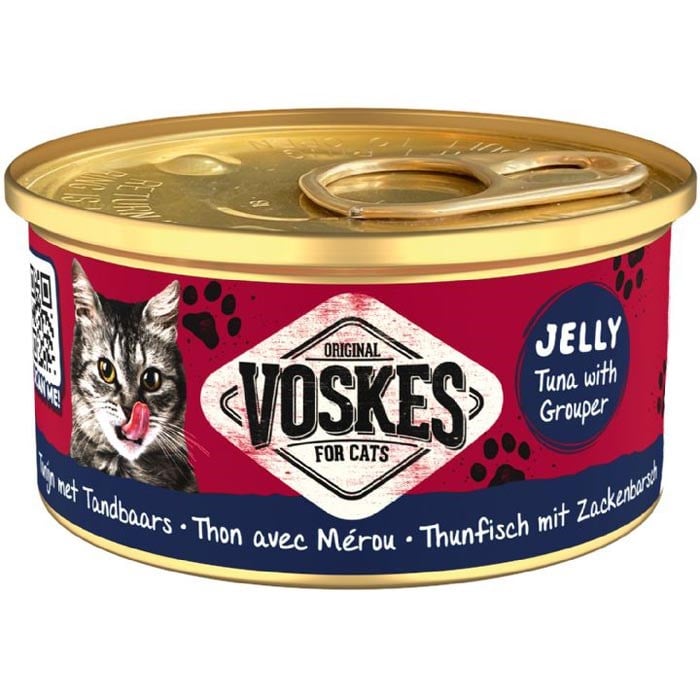 Voskes 85 Gr Ton Balığı ve Orfoz Kedi Konserve