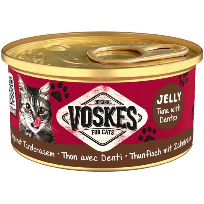 Voskes 85 Gr Ton Balığı ve Sinagrit Kedi Konserve