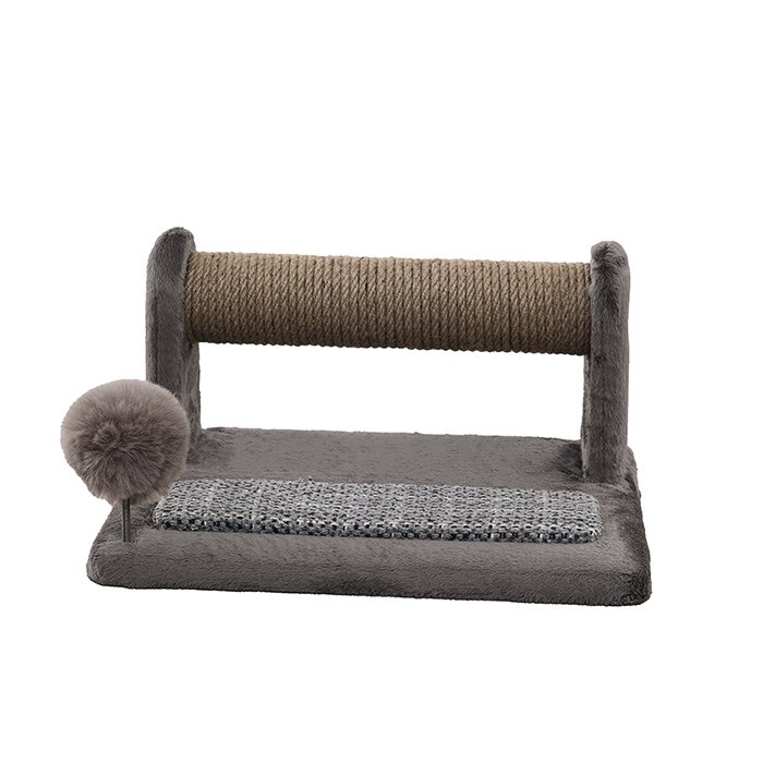 Woolart Jimmy Kedi Tırmalama Mobilyası Gri
