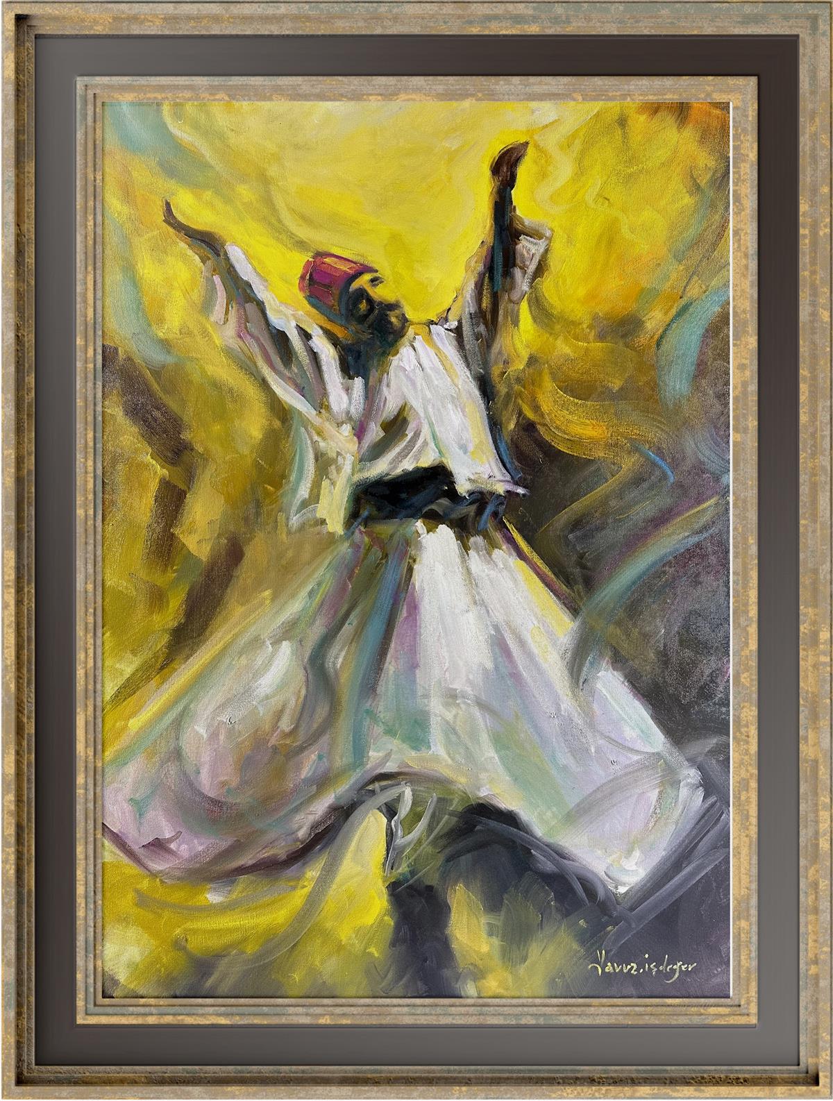 Figüratif TablolarSemazen Modern Yağlı Boya Tablo