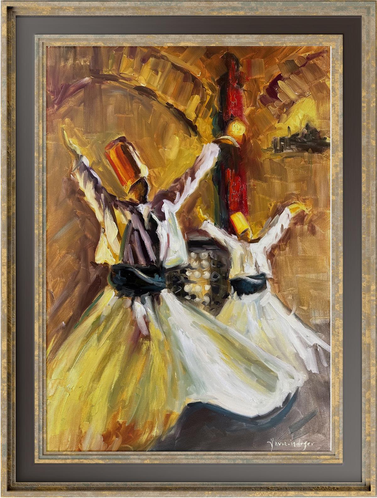 Figüratif TablolarSemazenler Modern Yağlı Boya Tablo
