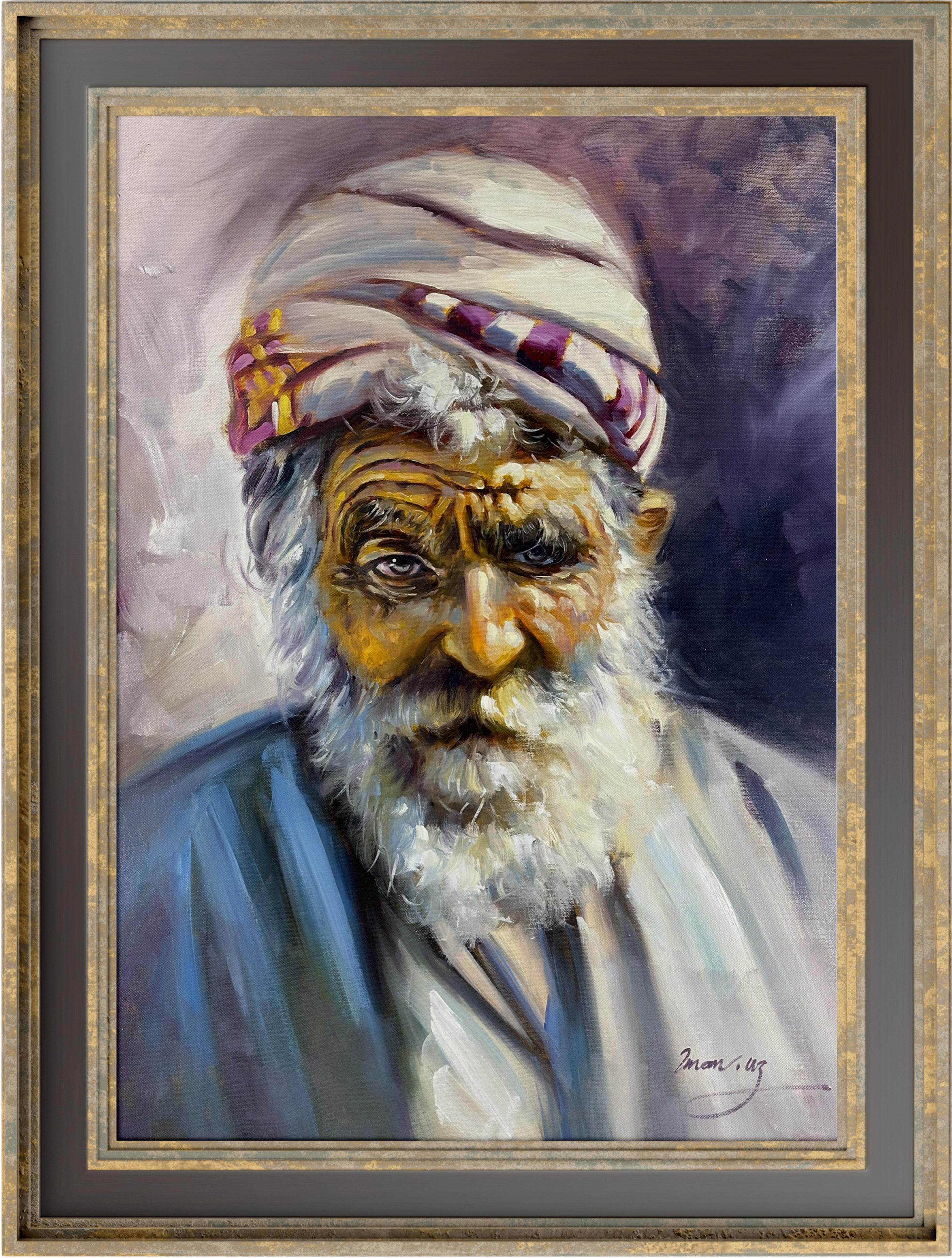 Portre TablolarYaşlı Adam Yağlı Boya Tablo