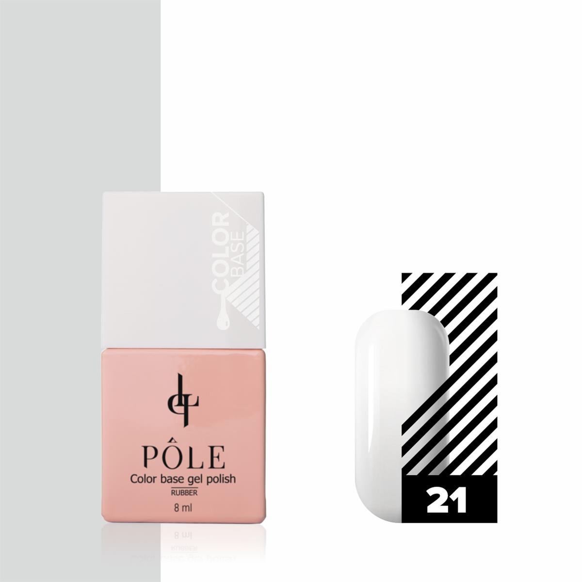 Color base coat Hazır Renkli baz 21 8 ml. Rakı Beyaz