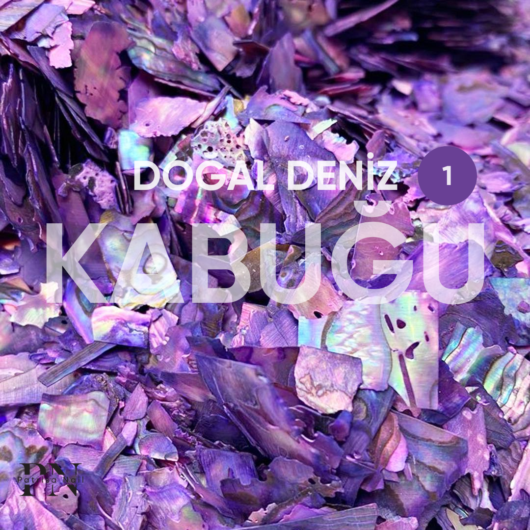 Doğal Deniz Kabuğu Mor (1) 1 gr