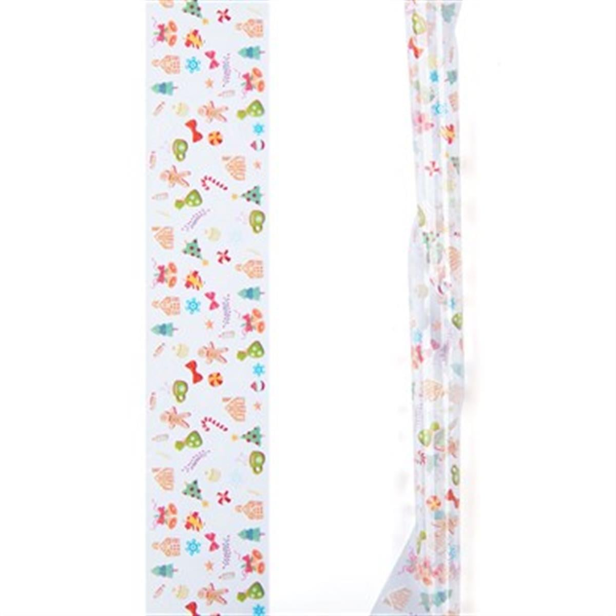 Folyo tırnak tasarım 1metre Yılbaşı 05