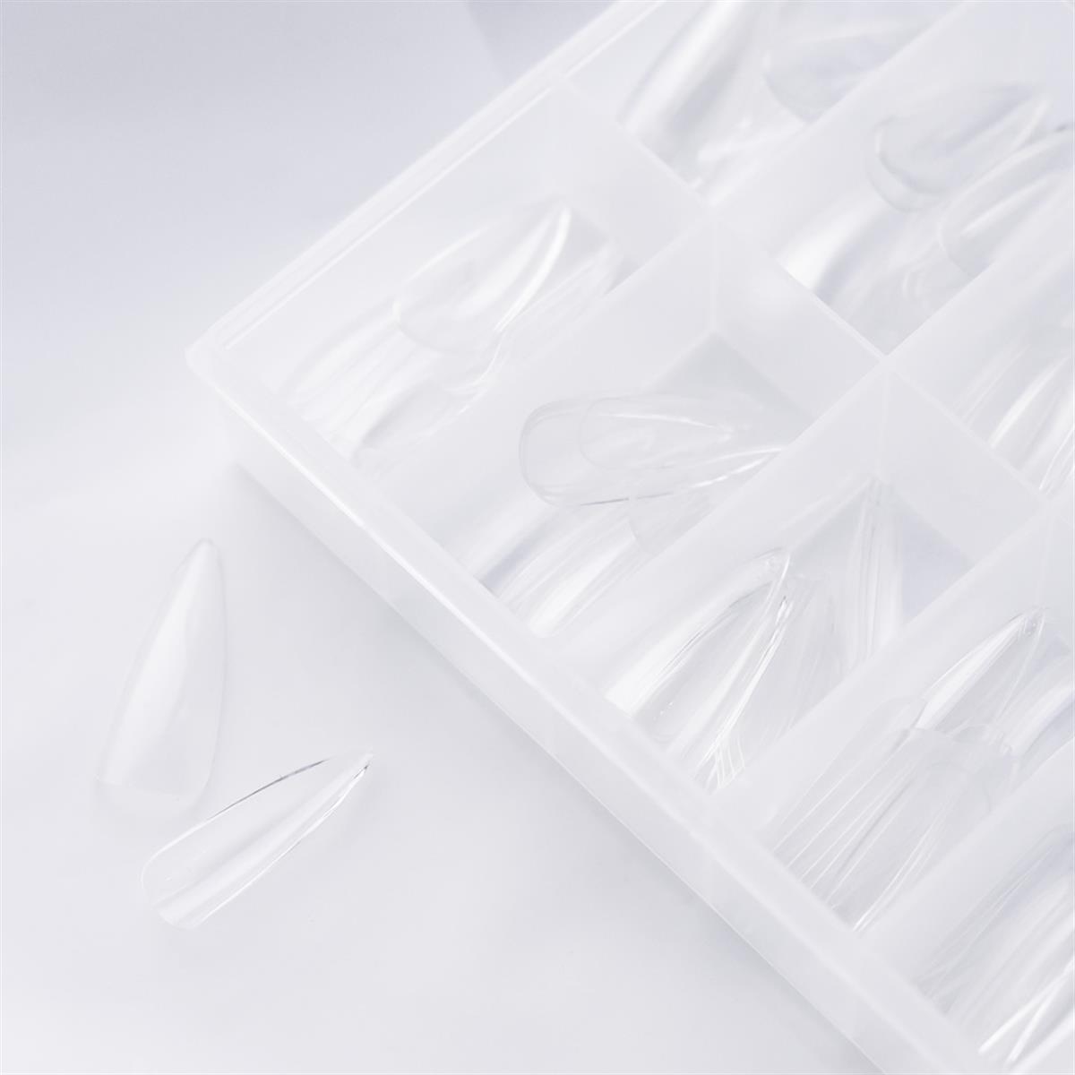 GEL Tips, Şeffaf (Badem), kutuda 240 adet