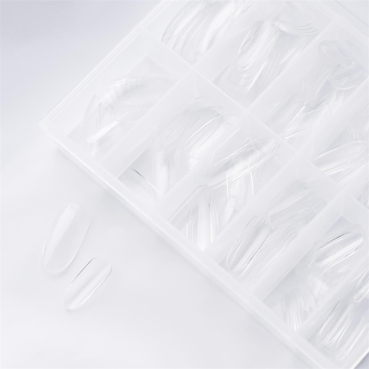 GEL Tips, Şeffaf (Oval), kutuda 240 adet