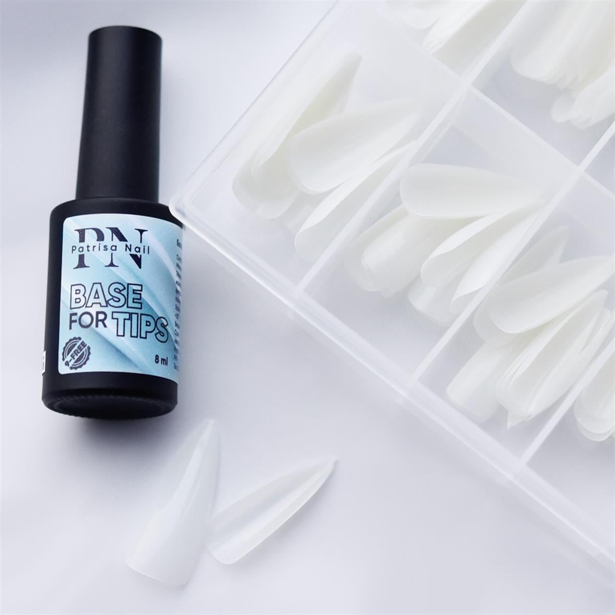GEL Tips, Süt beyazı (Badem), kutuda 120 adet