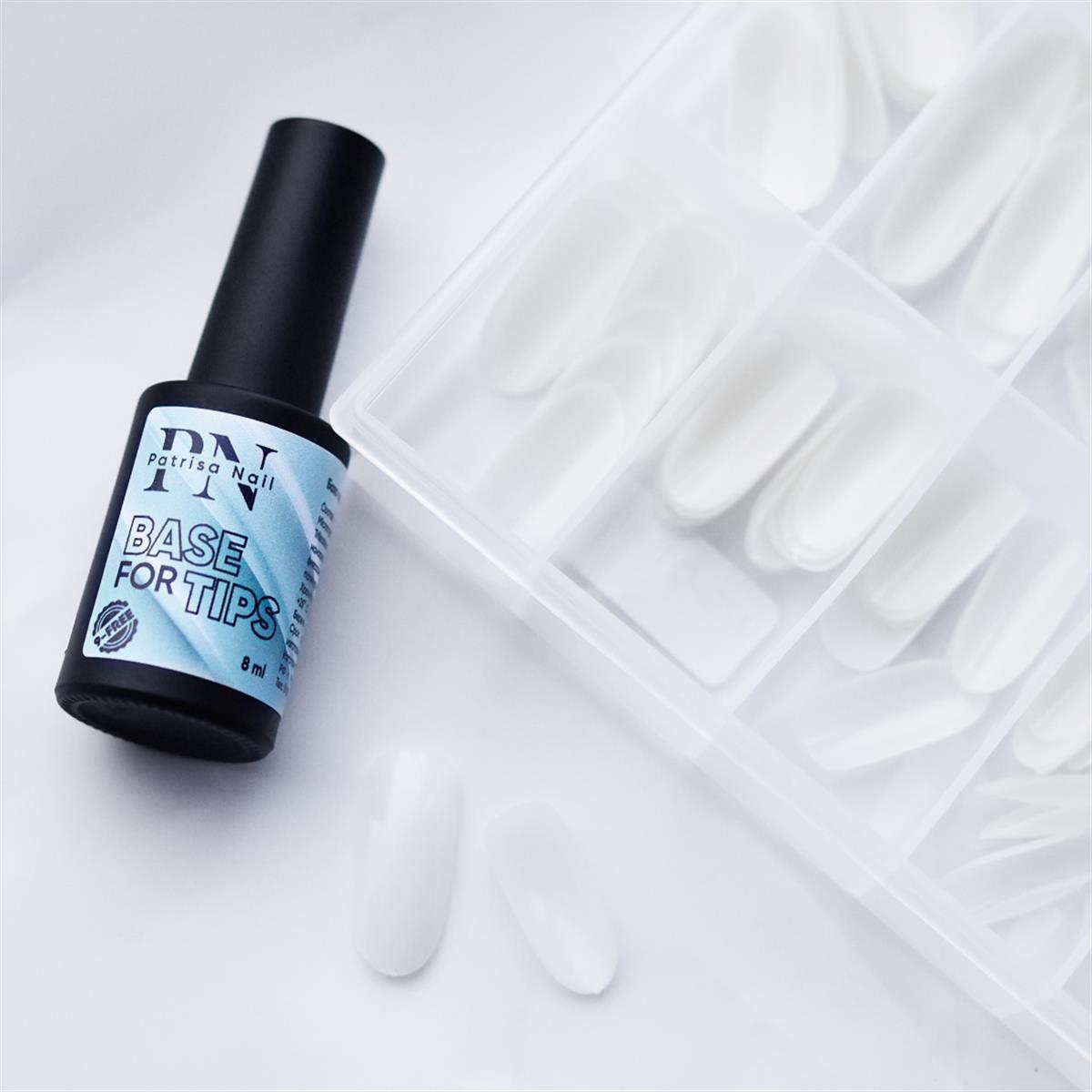 GEL Tips, Süt Beyazı (Oval), kutuda 120 adet