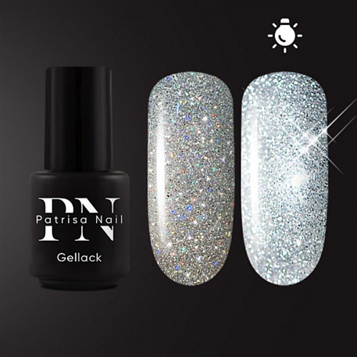 Işığı yansıtan Kalıcı oje ice Flash Gümüş 3,5 ml
