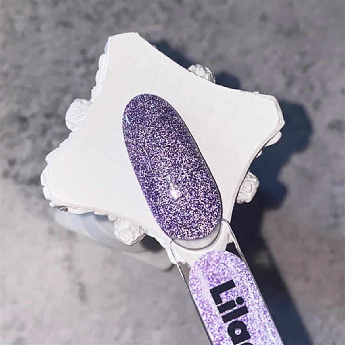 Işığı yansıtan Kalıcı oje Lilac Flash Lila 3,5ml