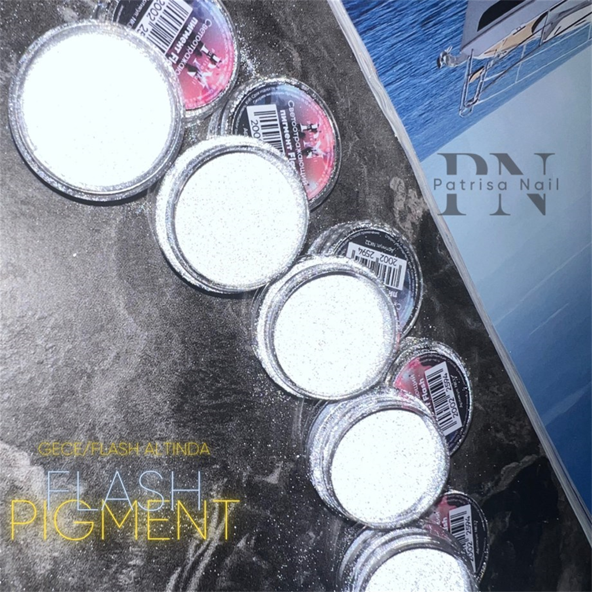 Işığı yansıtan pigment 5gr Glow Flash