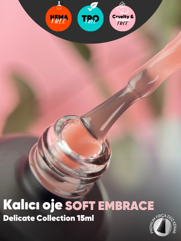 Kalıcı oje Delicate serisi 15 ml Soft Embrace