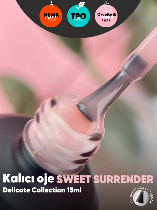 Kalıcı oje Delicate serisi 15 ml Sweet Surrender