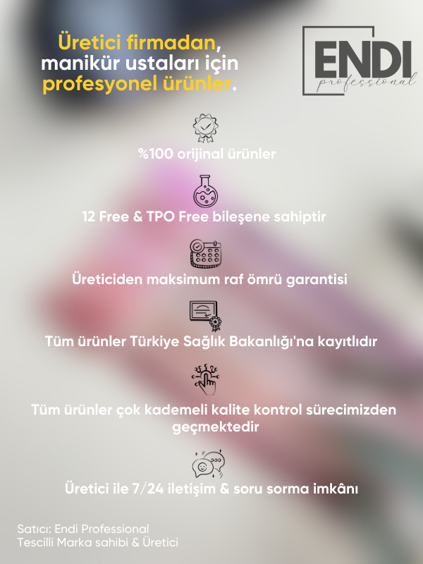 Kalıcı oje Delicate serisi 15 ml Tender Whisper