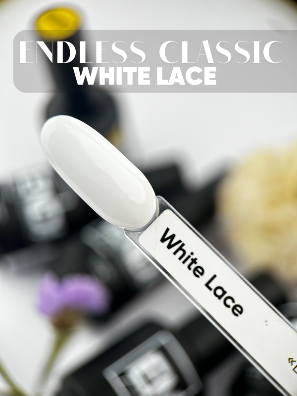 Kalıcı oje Endless Classic serisi 15 ml White Lace - Beyaz