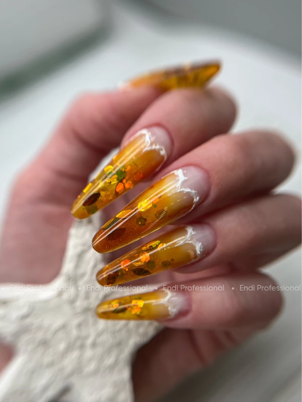 Kalıcı oje Vitray Glazed serisi 15 ml Yellow
