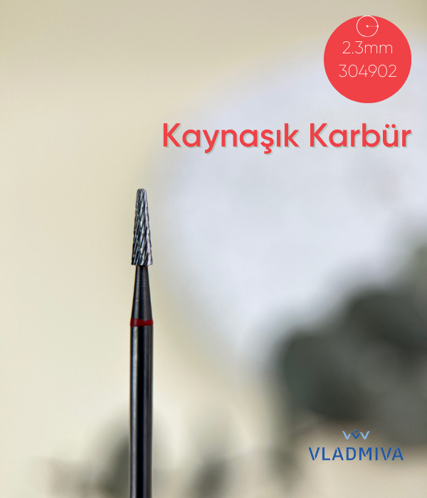 Kaynaşık Karbür çıkartma başlığı (Kırmızı) Orijinal VladMiVa