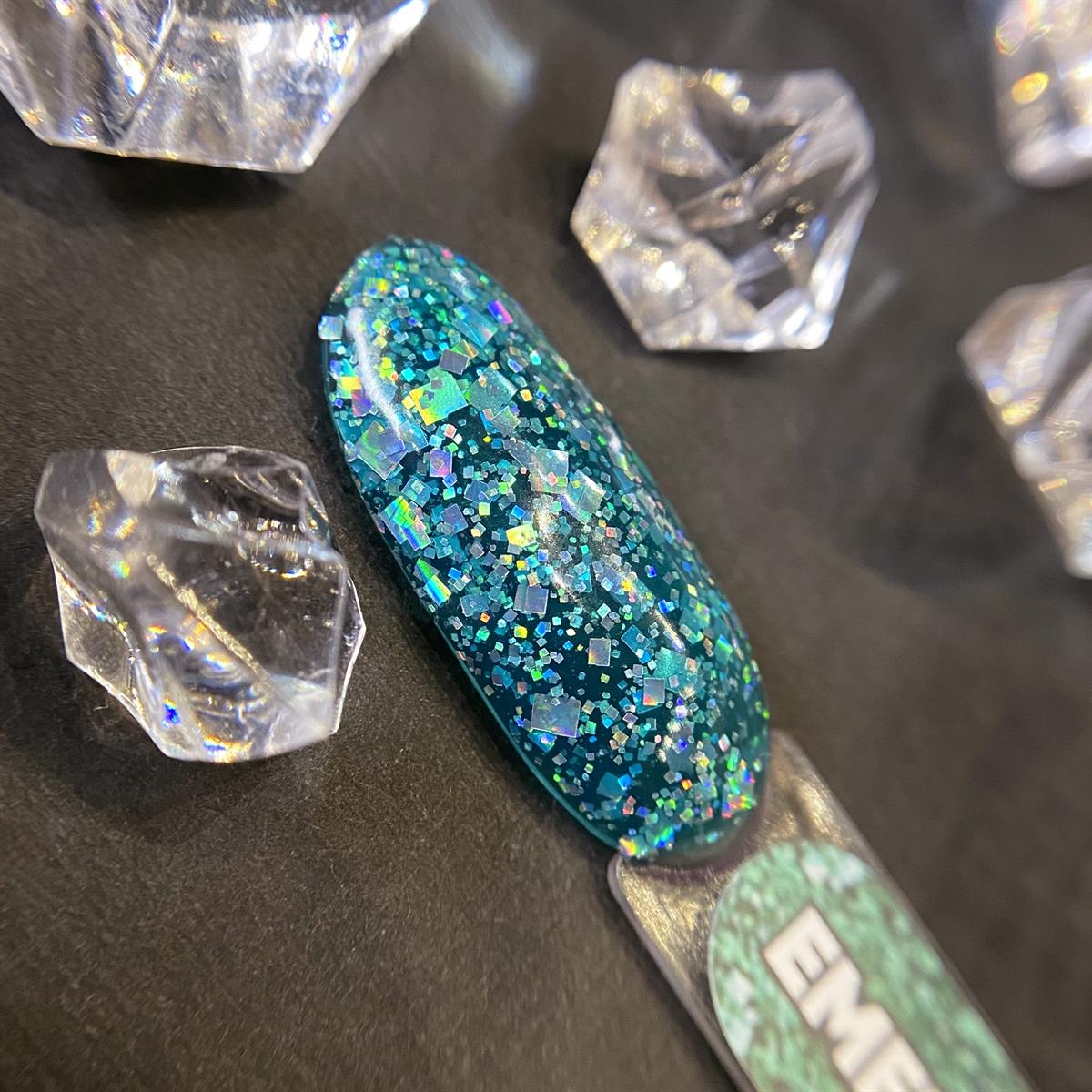 Nail art jel Diamond gel Emerald 5 gr