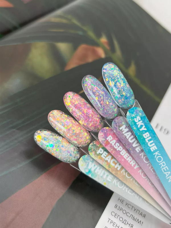 Nail art jel GEL KOREAN Sky Blue 5 gr 