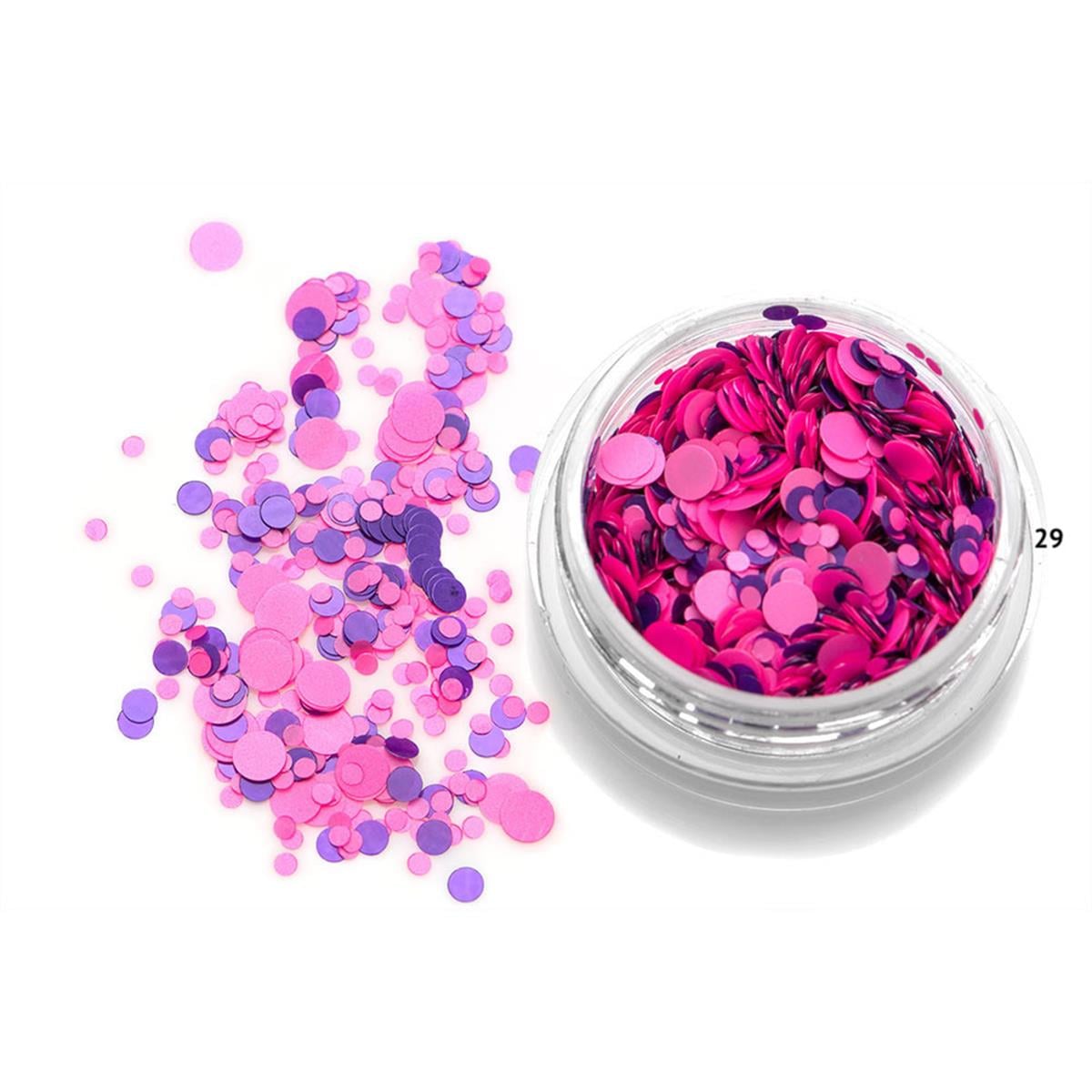 Nail art süs Kamifubiki mix 29Endi ProfessionalPayet çeşitleriNail art süs Kamifubiki mix 29