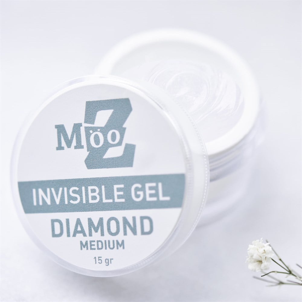 Protez tırnak jel Invisible Diamond Şeffaf 15 gr