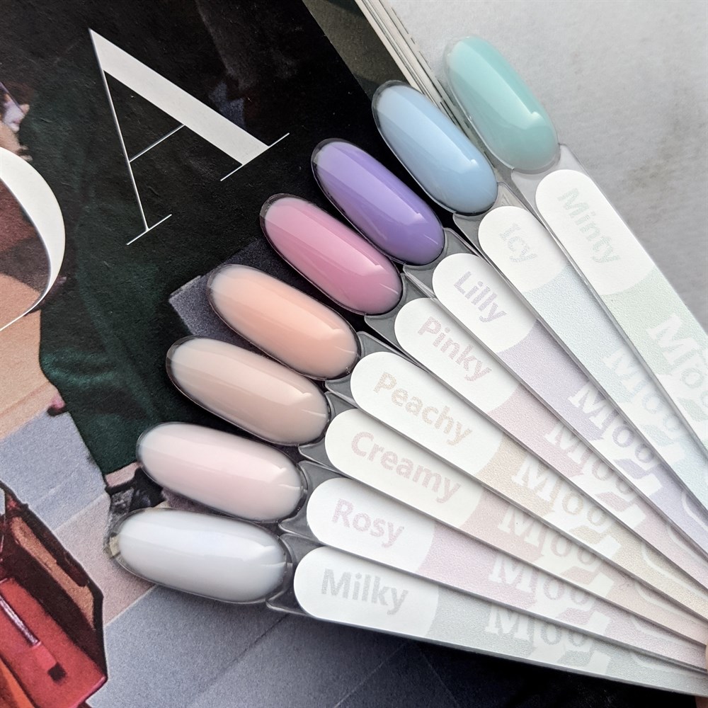 Renkli base Yoğurt serisi Lilly 9ml