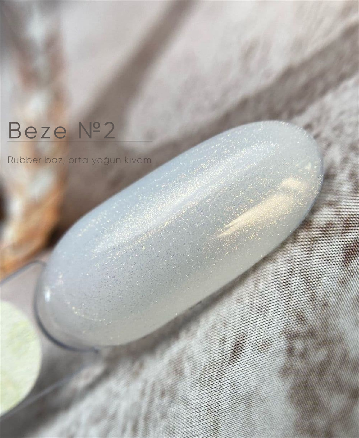 Rubber Base BEZE no2 renkli baz 8 ml