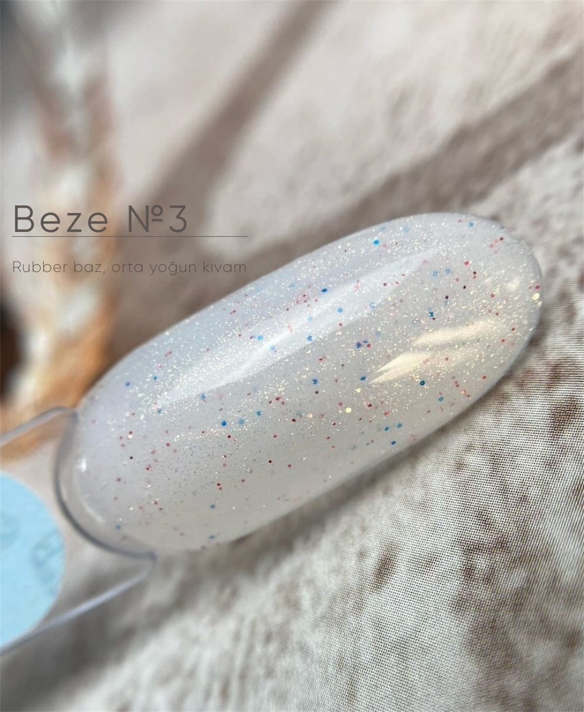 Rubber Base BEZE no3 renkli baz 8 ml